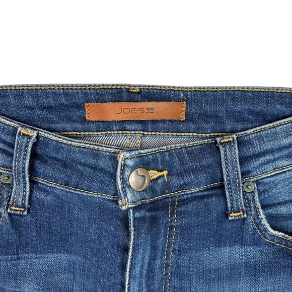 Joes Jeans Flawless The Icon Mid Rise Skinny Crop Jeans Womens Stretch 26 - Picture 11 of 15